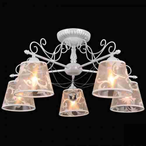 Люстра потолочная Natali Kovaltseva TENDERLY 75060/5C WHITE