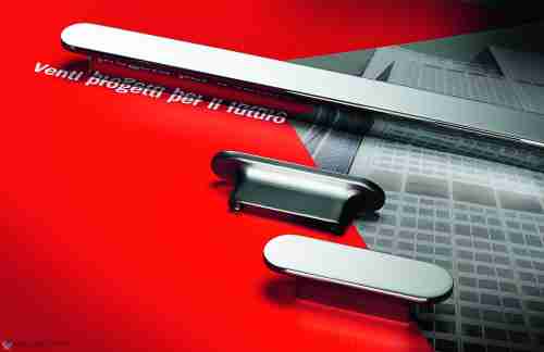 Ручка скоба модерн COLOMBO DESIGN F131D-NM матовый черный 96 мм