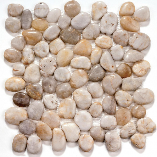 Мозаика Bonaparte из камня White Jack 13 30,5х30,5