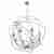 Подвесная люстра Loft IT Castle Chrome Loft1193-8
