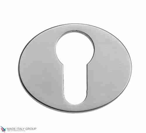 Накладка на цилиндровый механизм CYL Venezia "QUATTORDICI" D100,101 матовый хром 2 шт.