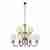 Подвесная люстра iLamp Armonia P2510-8+4 Nic Подвесная люстра iLamp Armonia P2510-8+4 Nic