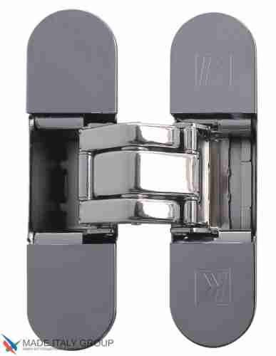 Kubica K8000 ATOMIKA DXSX, CL петля скрытая универсальная ПОЛИРОВАННЫЙ ХРОМ (60 kg)