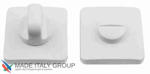 Фиксатор поворотный на квадратном основании COLOMBO PT19BZG6-BI белый