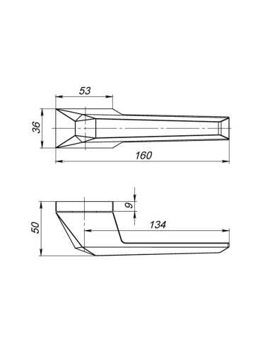 Ручка дверная Armadillo (Армадилло) межкомнатная K.UCS36.STONE (STONE UCS) SN-3 матовый никель  Набор 9