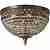 Светильник потолочный круглый N-Light 629-06-03 spanish bronze