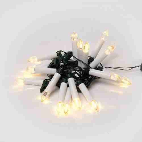 Светодиодная гирлянда Uniel Свечки 220V теплый белый ULD-S0400-020/SGA Warm White IP20 Candles UL-00005468