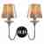 Бра iLamp Rolling W2406-2 Nickel Бра iLamp Rolling W2406-2 Nickel