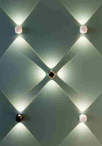 Уличный настенный светодиодный светильник Odeon Light Diamanta 4219/4WL