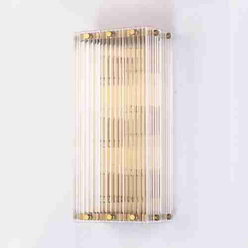Настенный светильник Newport 10226/A brushed  brass М0064190