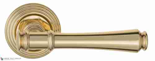 Дверная ручка Venezia "CALLISTO" D8 полированная латунь