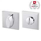 Завертка дверная сантехническая Armadillo Urban SLIM  WC-BOLT BK6 USS CP-8 Хром