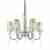 Подвесная люстра Lumina Deco Fabione LDP 1200-6 CHR Подвесная люстра Lumina Deco Fabione LDP 1200-6 CHR