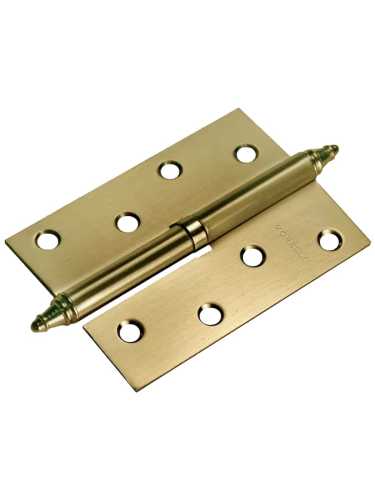 Петля разъемная стальная Morelli Morelli MSN 100X70X2.5 AB R с подшипником правая, врезная, цвет бронза, сталь