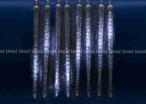 Светодиодная гирлянда Uniel занавес 220V белый ULD-E3005-300/DTK White IP44 ICICLE 11124