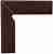 Плитка клинкерная цоколь левый Paradyz Natural Brown Duro 2-х элем 30х8,1
