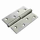 Петля дверная разъёмная стальная левая Morelli MSD 100X70X2.5 SN L никель