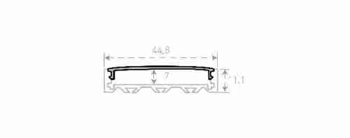 Профиль для светодиодной ленты SWG SF SF-4411