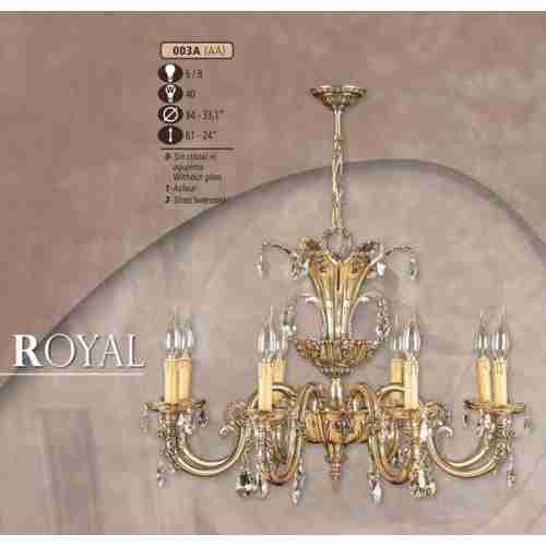 Люстра подвесная Riperlamp 003A/8 AA SWAROVSKI
