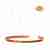 Подвесной светодиодный светильник Loft IT Ring 10025/600 Orange Подвесной светодиодный светильник Loft IT Ring 10025/600 Orange