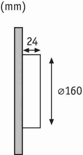 Настенный светодиодный светильник Paulmann Special Line Wall Led Flow 93822