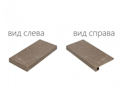 Керамогранит Italon Contempora Бёрн угл левая паттин. рет. ступень 33х120