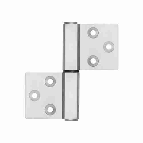 Комплект 10 шт. - Петля Armadillo (Армадилло) универсальная флажковая FL.IN3800.US MWSC-33 итальянский тисненый