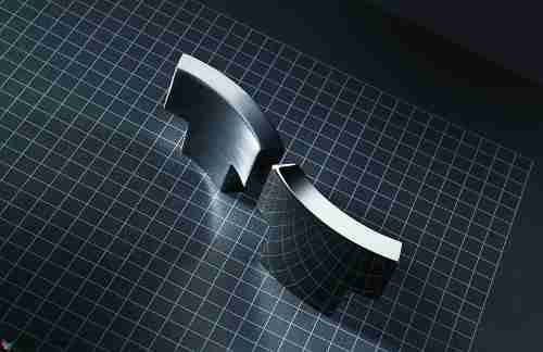 Ручка кнопка модерн COLOMBO DESIGN F521-NM матовый черный