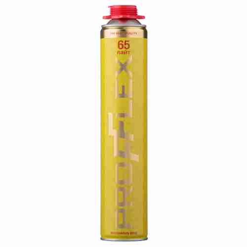 Пена монтажная PROFFLEX PRO YELLOW LITE 65л зимняя