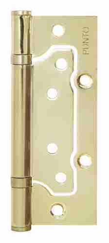 Комплект 8 шт. - Петля универсальная без врезки Punto 200-2B 125x2,5 PB латунь