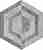 Керамогранит Paradyz Scratch Grys Heksagon A декор 29,8х26