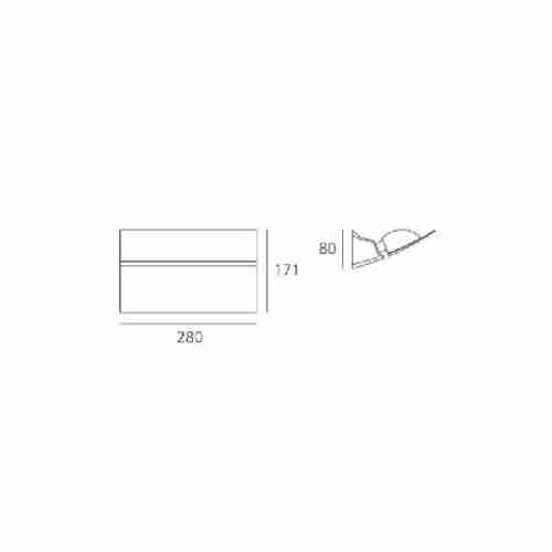 Светильник настенный Artemide Kanji M026020