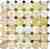 Мозаика Q-Stones из камня QS-027-48P/10 30,5х30,5