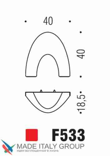 Ручка кнопка модерн COLOMBO DESIGN F533-NM матовый черный