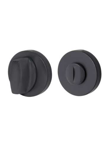 Комплект: Ручки Armadillo LINE URB6 BL-26 + Завертка BK6.R.URB52 BL-26 черный