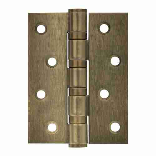 Комплект 4 шт. - Петля Armadillo (Армадилло) универсальная IN4500UC-BL AB 102x75x3 INOX304 бронза БЛИСТЕР