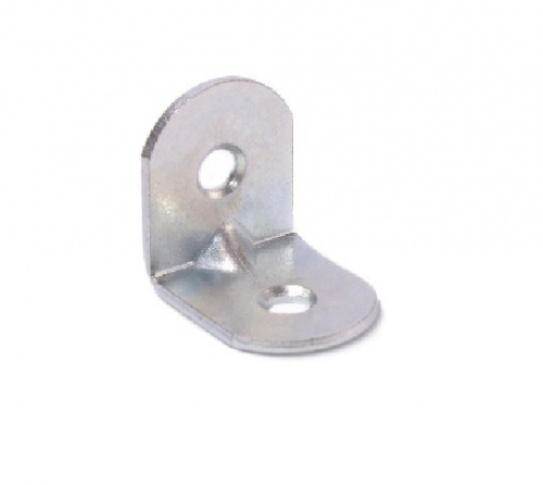 Кронштейн мебельный СКОБИС МК 20х20х16х1,5 цинк белый