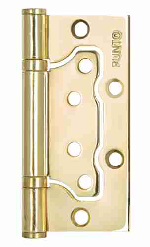 Комплект 2 шт. - Петля универсальная без врезки Punto 200-2B/HD 100x2,5 PB латунь