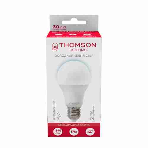 Лампа светодиодная Thomson E27 17W 6500K груша матовая TH-B2306