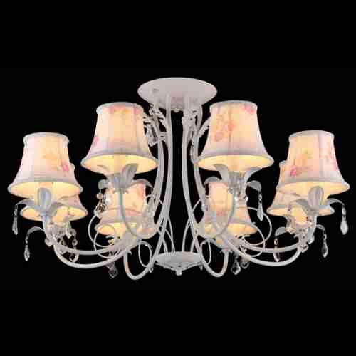 Люстра потолочная Natali Kovaltseva COMO 75000-8C WHITE