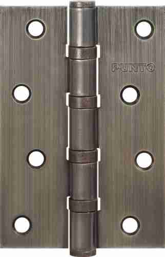 Комплект 4 шт. - Петля дверная универсальная стальная Punto 4B 100х70х2.5 AB бронза