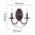 Бра F-Promo Plini 2590-2W Бра F-Promo Plini 2590-2W