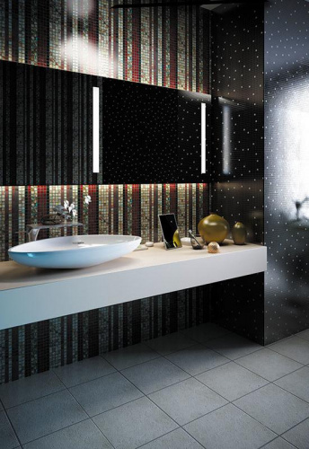 Мозаика Alma Панно 15 Stripes STR82 чип 15х15 29,5х29,5