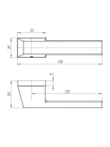 Ручка дверная Armadillo (Армадилло) межкомнатная K.UCS36.IRON (IRON UCS) SN-3 матовый никель  Набор 8