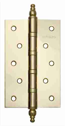 Комплект 8 шт. - Петля дверная стальная универсальная Fuaro 4BB/E 150x95x3 PB (латунь)