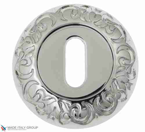 Накладка дверная под ключ буратино Venezia KEY-1 D4 полированный хром (2шт.)