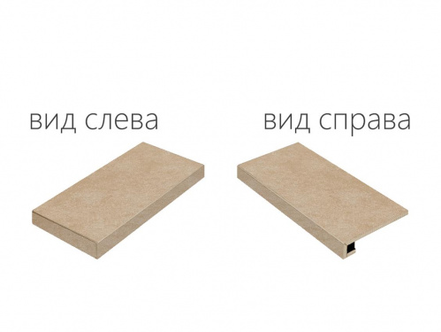 Ступень угловая левая Italon Materia Helio Scalino Angolare Sinistro 620070000811 120х33