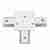 Коннектор Т-образный Volpe UBX-Q123 R31 White 1 Polybag UL-00007382