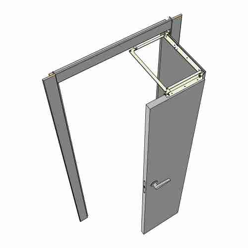 Складная Armadillo (Армадилло) система COMPACT 180.50.90 R INOX прав.