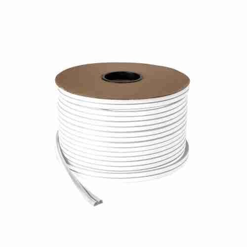 Уплотнитель Fuaro (Фуаро) самоклеящийся ADH/D-9x7,5mm, WHITE белый 100m